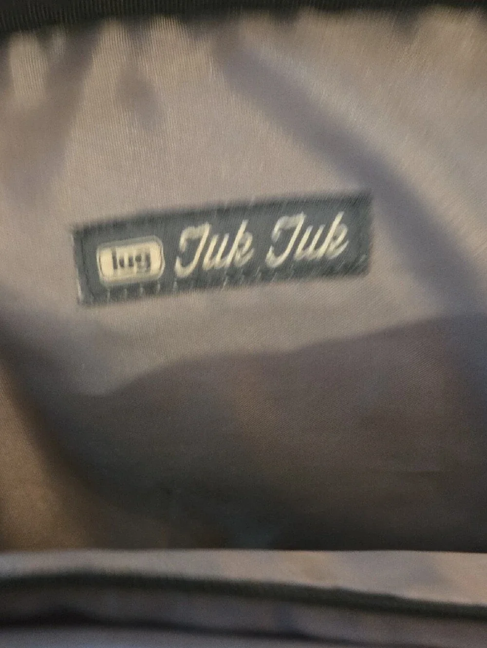 lug Quilted Gray Tuk Tuk Diaper Bag